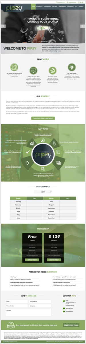 Web Design by -Marc- for this project | Design: #13510883