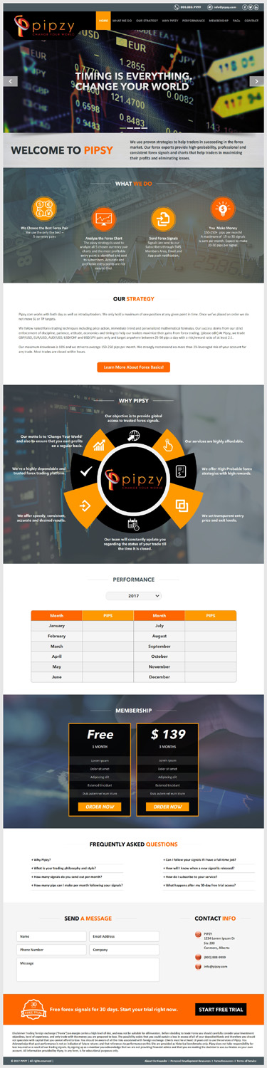 Web Design by -Marc- for this project | Design: #13527594