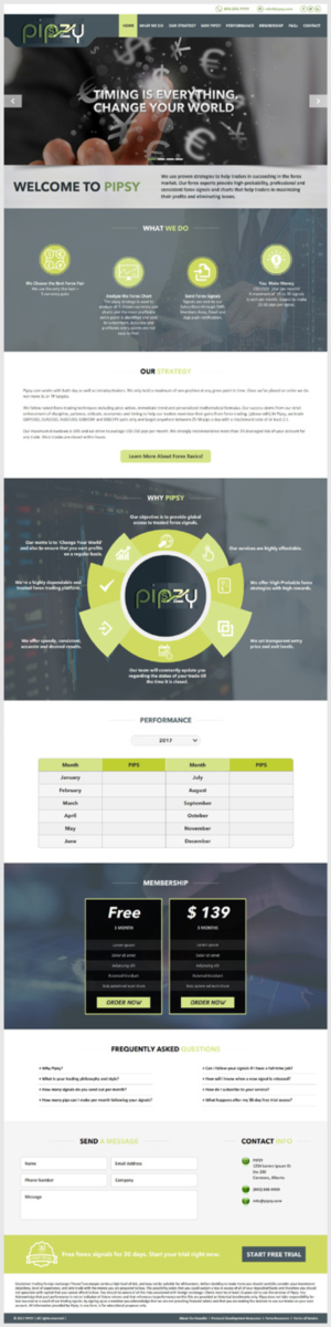Web Design by -Marc- for this project | Design: #13527617