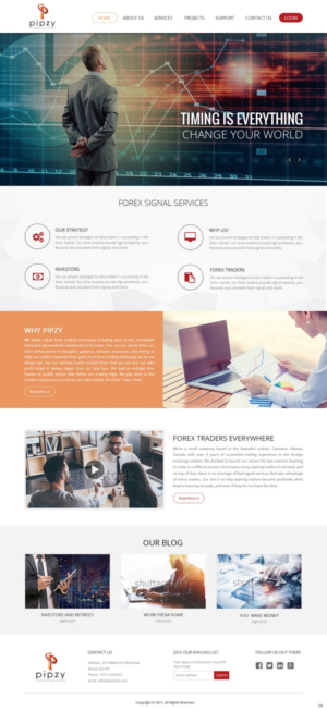 Web Design by pb for this project | Design: #13425954