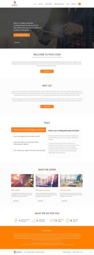Web Design by pb for this project | Design: #13425959