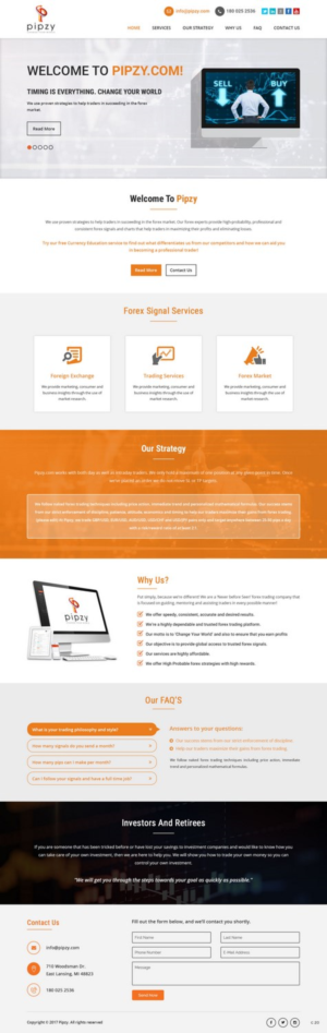 Web Design by pb for this project | Design: #13425961