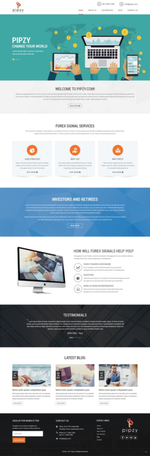 Web Design by pb for this project | Design: #13425962