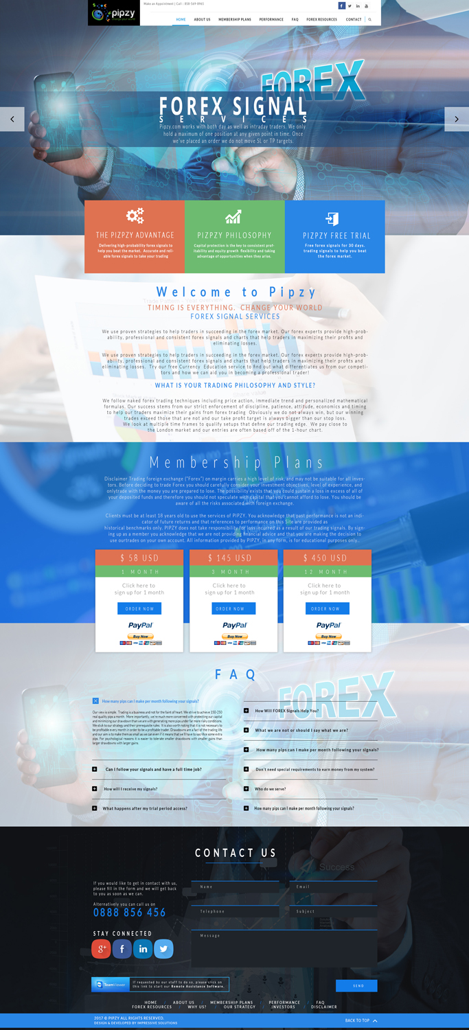 Web Design by Impressive Solutions for this project | Design #13426935