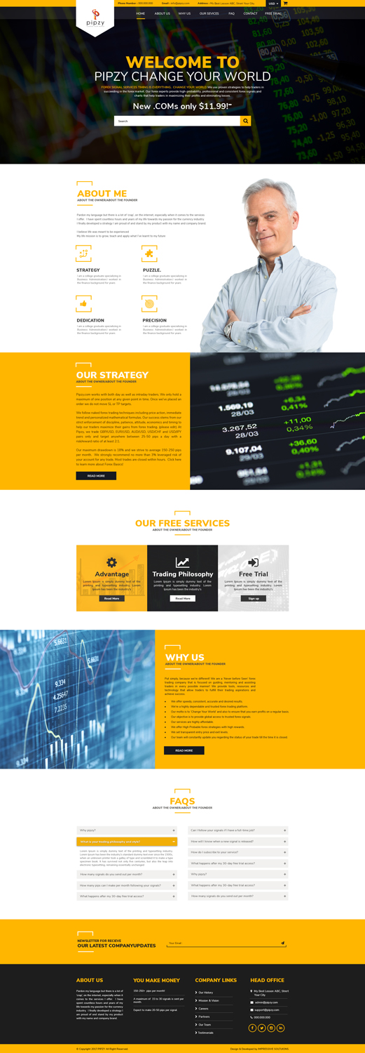 Web Design by Impressive Solutions for this project | Design #13494289