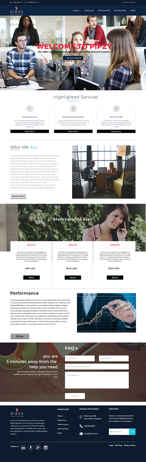 Web Design par stn50431 pour ce projet | Design #13457529