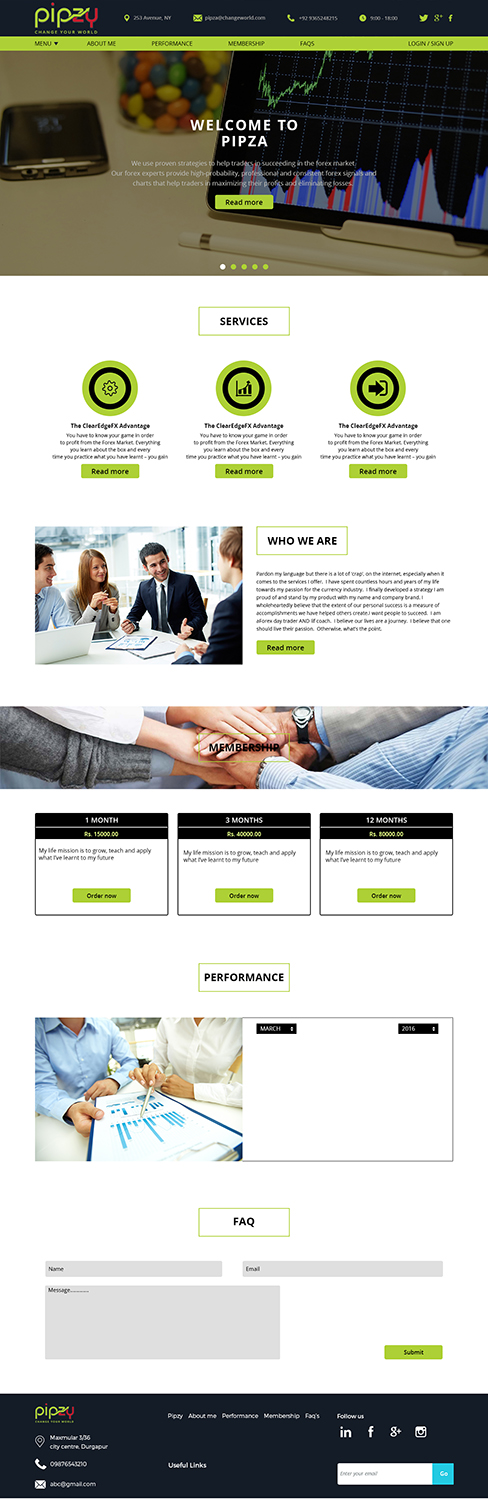 Web Design by stn50431 for this project | Design #13457534