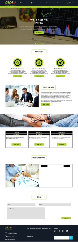 Web Design by stn50431 for this project | Design #13457534