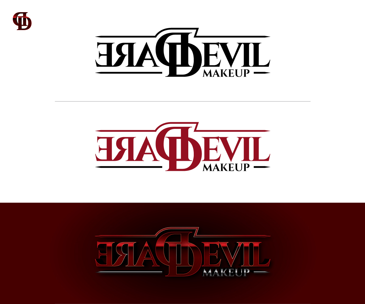 Logo Design by 29art for Daredevil Makeup | Design #13474167