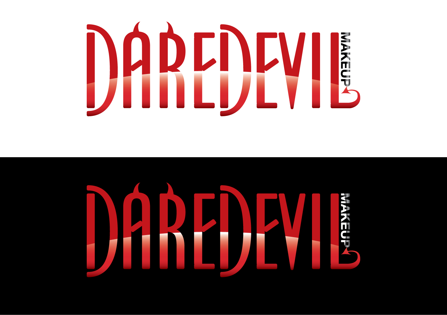 Logo Design by Nimo_Designs for Daredevil Makeup | Design #13571561