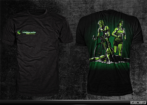 Telstra Triathlon Series Merchandise T shirt design