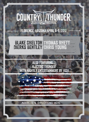 Country Music Festival Event Poster | Poster Design by schk