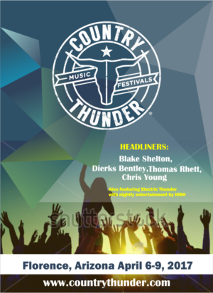 Country Music Festival Event Poster | Poster Design by *mary