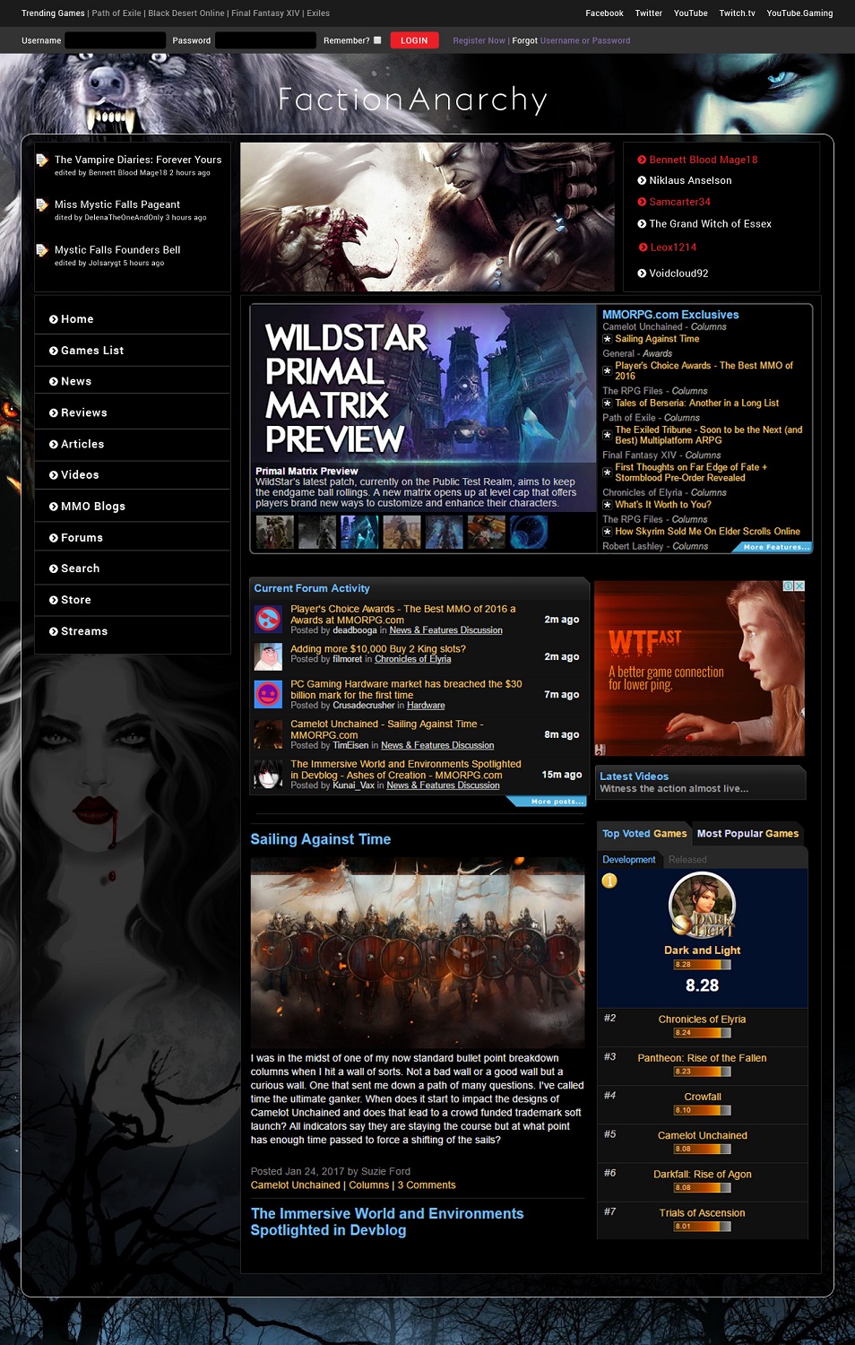 Web-Design von Ayesha Khan für James Mafia Gaming | Design #13510689