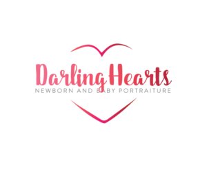 Diseño de Logo por isabel paoli para Darling Hearts Newborn and Baby Portraiture  | Diseño: #13533652