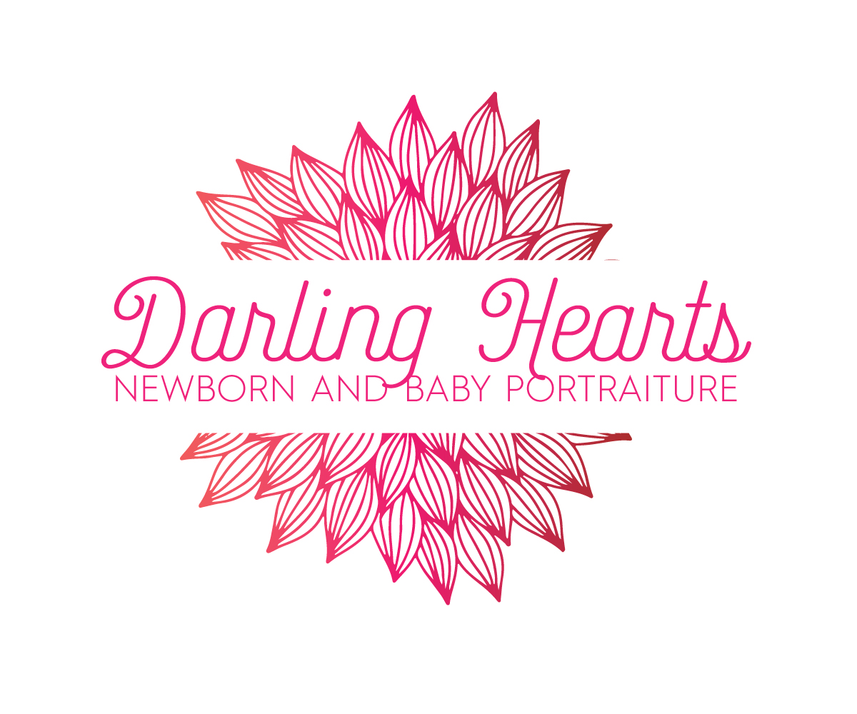 Logo Design by isabel paoli for Darling Hearts Newborn and Baby Portraiture  | Design #13533653