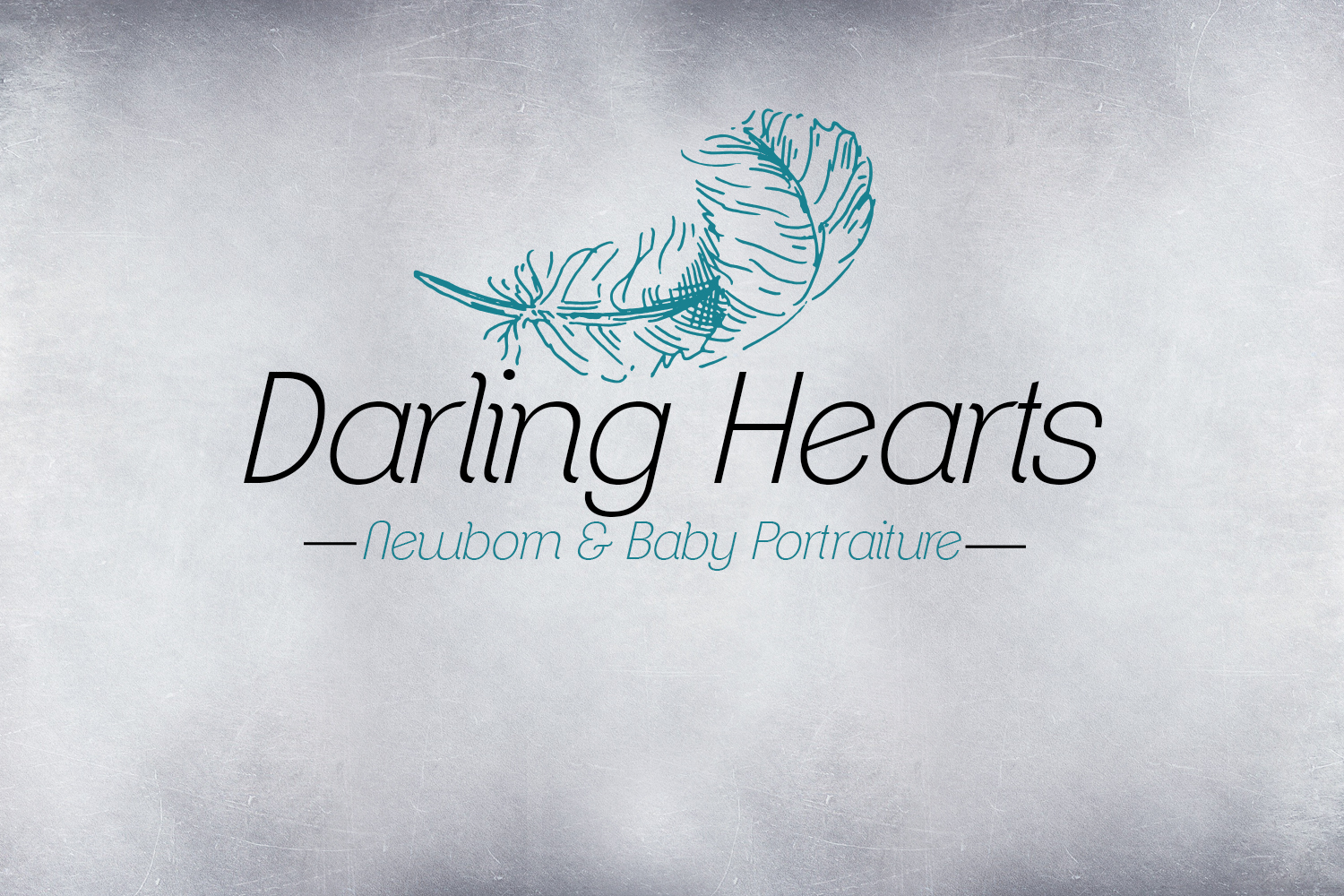 Diseño de Logo por Tyler Blake Designs para Darling Hearts Newborn and Baby Portraiture  | Diseño #13428059