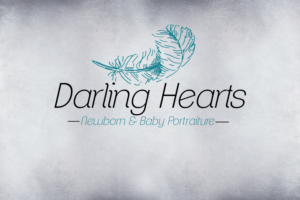 Diseño de Logo por Tyler Blake Designs para Darling Hearts Newborn and Baby Portraiture  | Diseño: #13428059