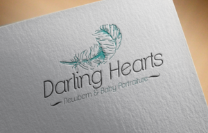 Diseño de Logo por Tyler Blake Designs para Darling Hearts Newborn and Baby Portraiture  | Diseño: #13445839
