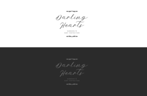 Diseño de Logo por GLDesigns para Darling Hearts Newborn and Baby Portraiture  | Diseño: #13428772