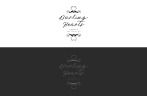 Diseño de Logo por GLDesigns para Darling Hearts Newborn and Baby Portraiture  | Diseño: #13439883