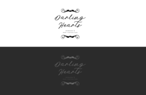 Diseño de Logo por GLDesigns para Darling Hearts Newborn and Baby Portraiture  | Diseño: #13439884