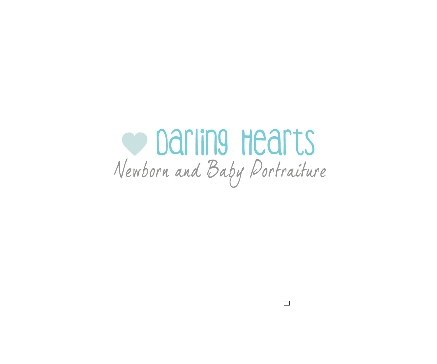 Logo Design by emiliaciocan for Darling Hearts Newborn and Baby Portraiture  | Design #13448617