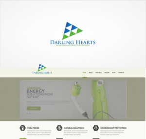Diseño de Logo por Paulsein para Darling Hearts Newborn and Baby Portraiture  | Diseño: #13440801
