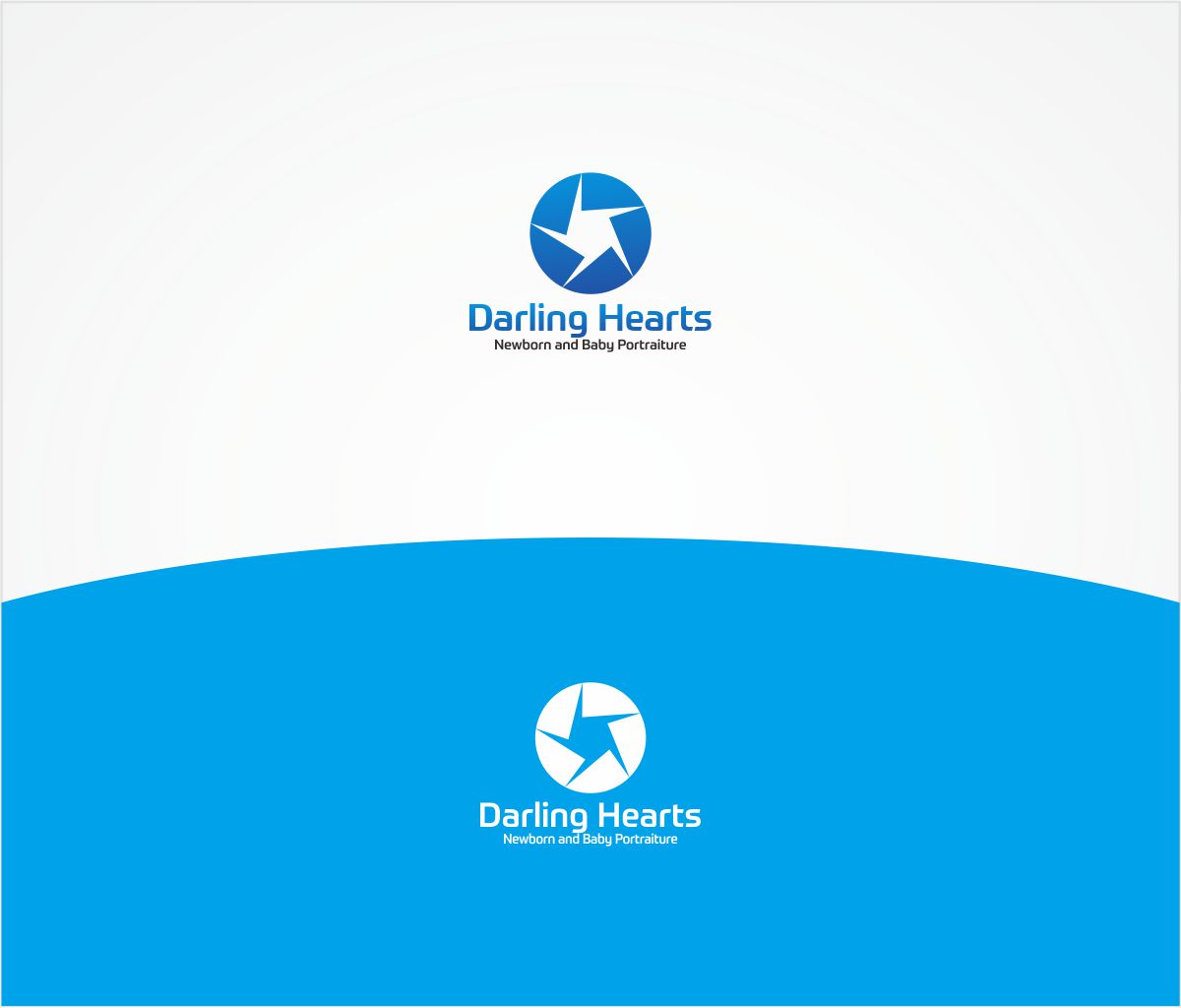 Logo Design by Paulsein for Darling Hearts Newborn and Baby Portraiture  | Design #13440802