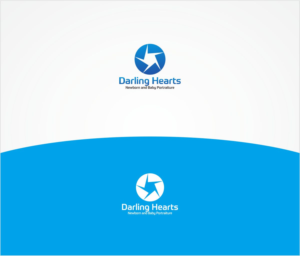 Diseño de Logo por Paulsein para Darling Hearts Newborn and Baby Portraiture  | Diseño: #13440802