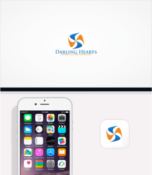 Diseño de Logo por Paulsein para Darling Hearts Newborn and Baby Portraiture  | Diseño: #13440804