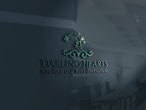 Diseño de Logo por Top king  designer para Darling Hearts Newborn and Baby Portraiture  | Diseño: #13434568