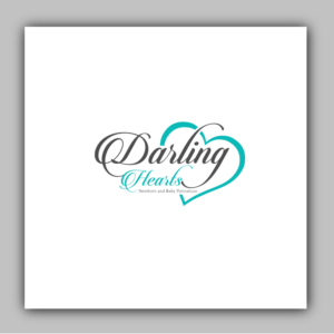 Diseño de Logo por Marketing Wings para Darling Hearts Newborn and Baby Portraiture  | Diseño: #13469372