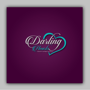 Diseño de Logo por Marketing Wings para Darling Hearts Newborn and Baby Portraiture  | Diseño: #13469373