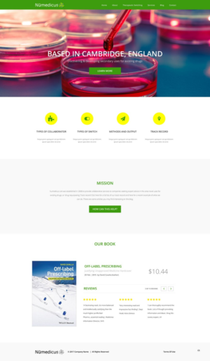 Web Design by pb for this project | Design: #13473450