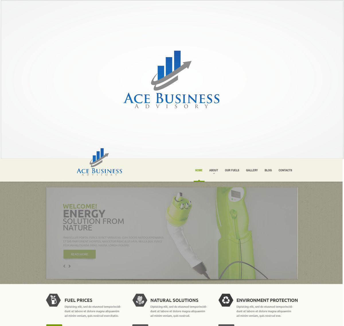 Logo Design by Paulsein for Ace Business Advisory | Design #13440795