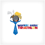 Logo Design by Megan Palmer for Workin' Folk's Triathlon | Design #32778