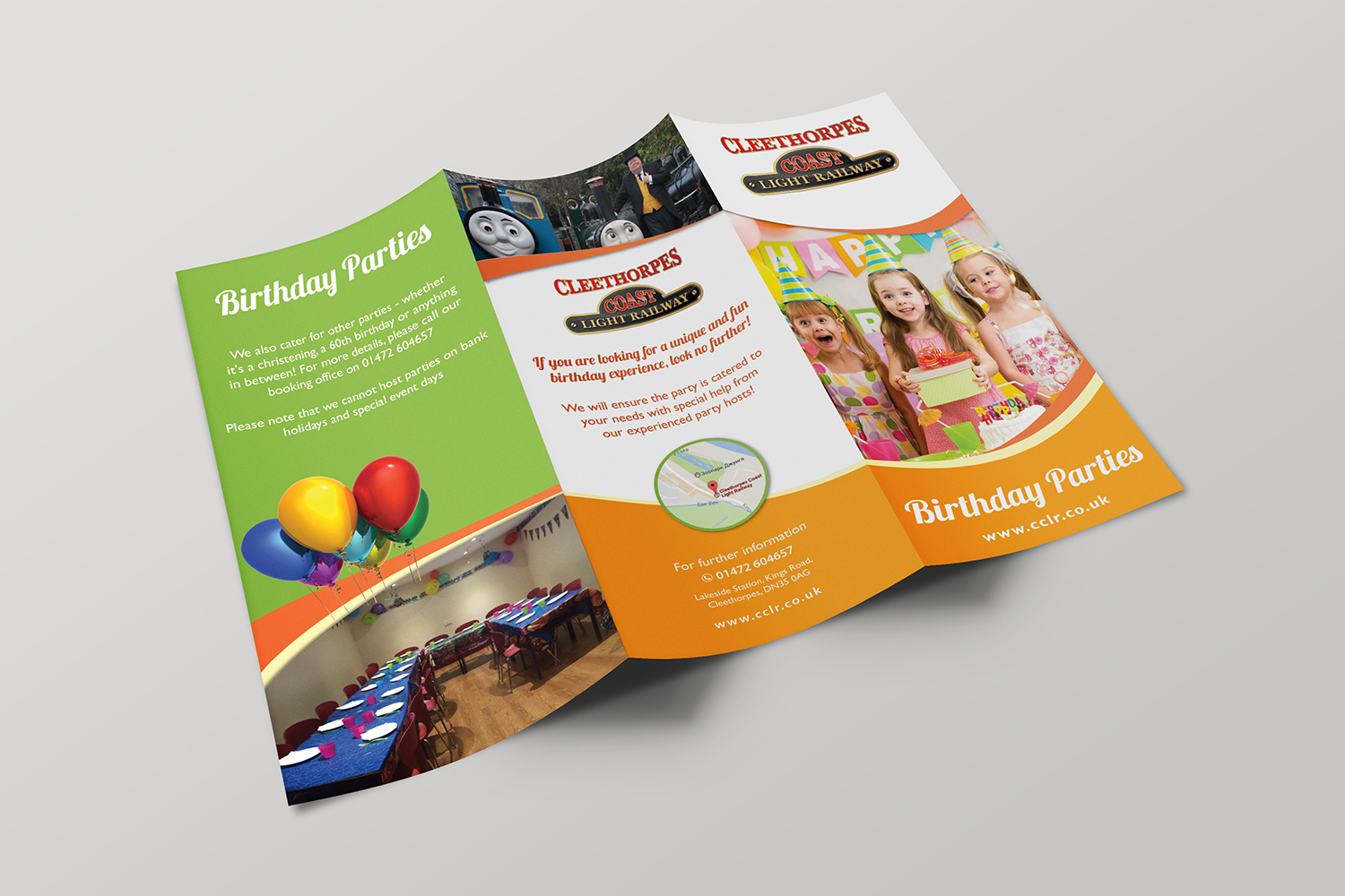 Flyer Design by alex989 for Cleethorpes Light Railway Ltd | Design #13439048