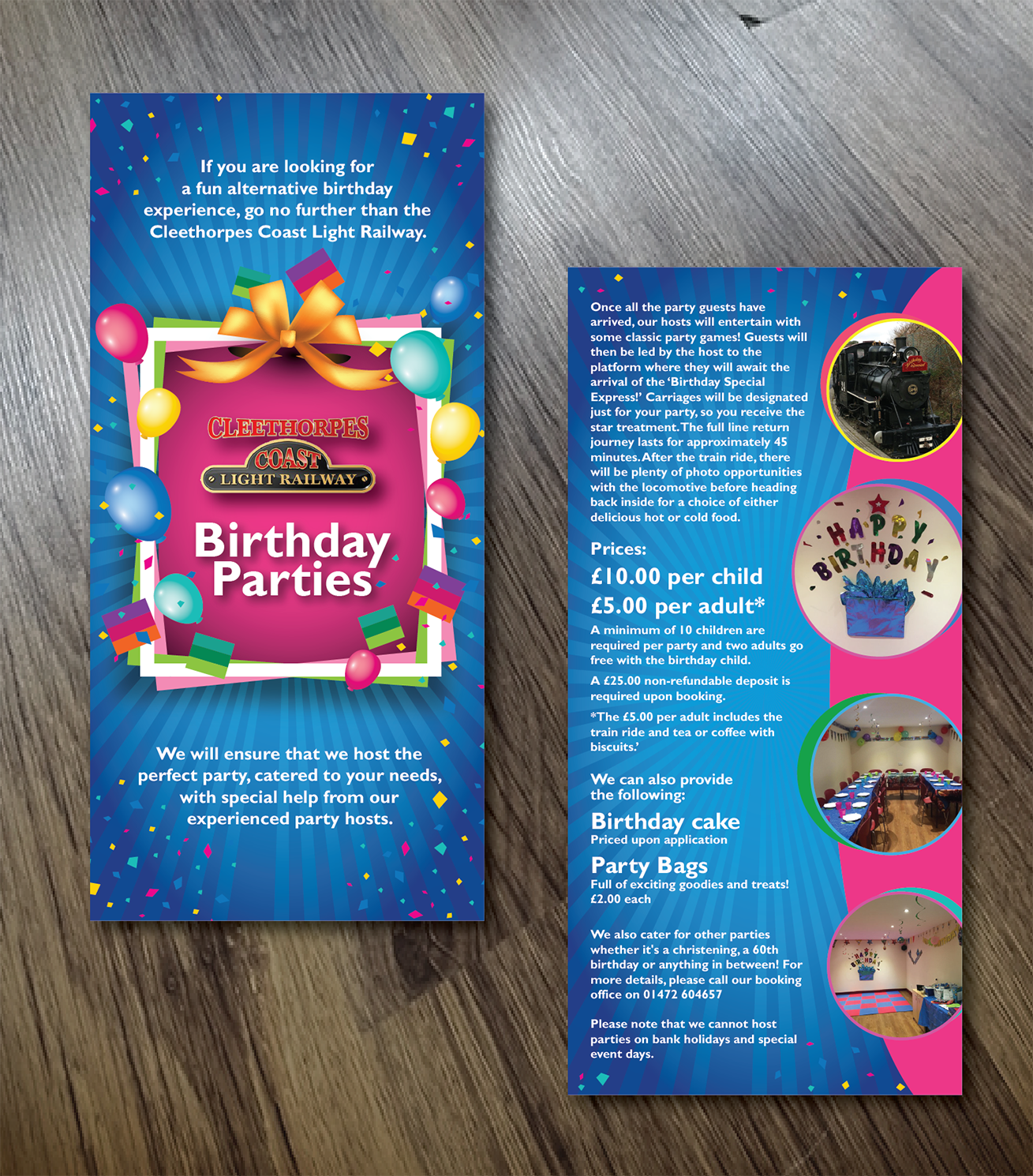 Flyer Design by Alexandar for Cleethorpes Light Railway Ltd | Design #13460647