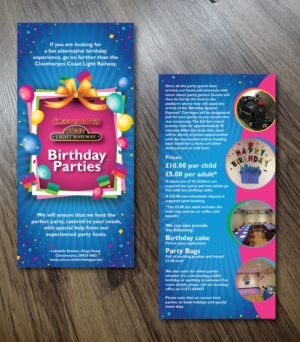 Flyer Design by Alexandar for Cleethorpes Light Railway Ltd | Design: #13460699
