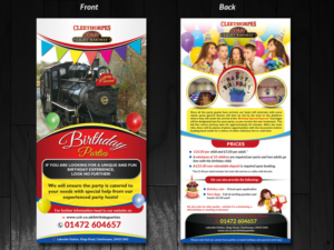 Flyer Design by innovative earth for Cleethorpes Light Railway Ltd | Design: #13491088