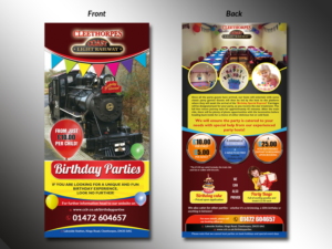 Flyer Design by innovative earth for Cleethorpes Light Railway Ltd | Design: #13703638