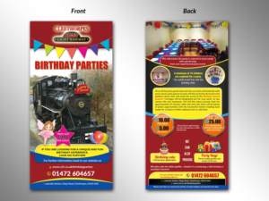 Flyer Design by innovative earth for Cleethorpes Light Railway Ltd | Design: #13716922