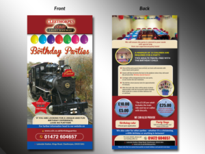 Flyer Design by innovative earth for Cleethorpes Light Railway Ltd | Design: #13725103