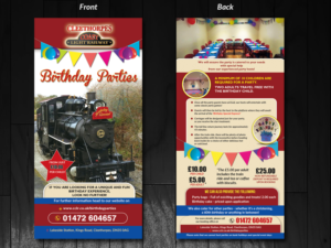 Flyer Design by innovative earth for Cleethorpes Light Railway Ltd | Design: #13736389
