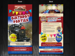 Flyer Design by innovative earth for Cleethorpes Light Railway Ltd | Design: #13743575