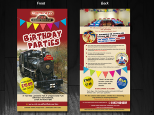 Flyer Design by innovative earth for Cleethorpes Light Railway Ltd | Design: #13824242