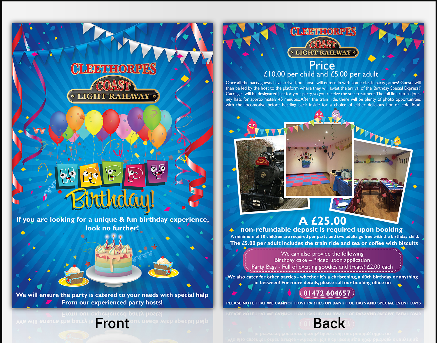 Flyer Design by SAI DESIGNS for Cleethorpes Light Railway Ltd | Design #13454591