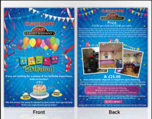 Flyer Design by SAI DESIGNS for Cleethorpes Light Railway Ltd | Design: #13454591
