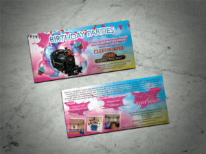 Flyer Design by Scorpius design for Cleethorpes Light Railway Ltd | Design: #13449249
